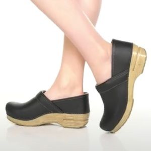 Dansko black clogs